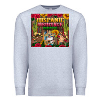 Heather Grey hispanic heritage month gnomes tumbler Premium Sweatshirt - BundleAndBundleShop