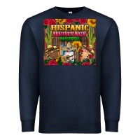 Navy hispanic heritage month gnomes tumbler Premium Sweatshirt - BundleAndBundleShop
