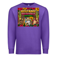 Purple hispanic heritage month gnomes tumbler Premium Sweatshirt - BundleAndBundleShop