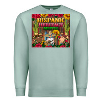 Seafoam hispanic heritage month gnomes tumbler Premium Sweatshirt - BundleAndBundleShop