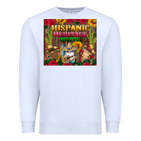 White hispanic heritage month gnomes tumbler Premium Sweatshirt - BundleAndBundleShop