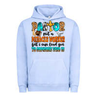Pigment Grape Ice Pastor not a miracle worker Urban Hoodie - MaliasSmallBusiness