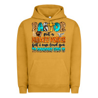 Pigment Peanut Butter Pastor not a miracle worker Urban Hoodie - MaliasSmallBusiness