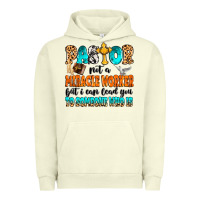 Pigment Pistachio Pastor not a miracle worker Urban Hoodie - MaliasSmallBusiness