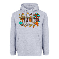 Heather Grey grateful thankful blessed Heavyweight Hoodie - JahusDesignShop
