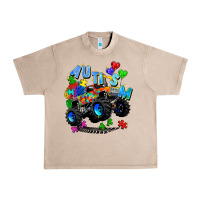 French Oak monster truck autism Urban Heavy Tee - Zillion Design Studio