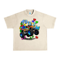Sandshell monster truck autism Urban Heavy Tee - Zillion Design Studio
