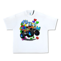 Monster Truck Autism Urban Heavy Tee | Teevron