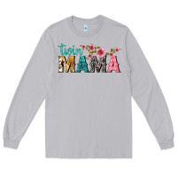 Moon Dust twin mama with flowers Long Sleeve Tee - texasbilliewilder