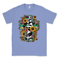 Colony Blue western cross Classic Tee - RanaPortraitStore