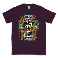 Plum western cross Classic Tee - RanaPortraitStore