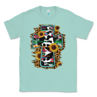 Seafoam western cross Classic Tee - RanaPortraitStore