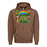 Chestnut St. Patrick's Day Mommy's little lucky charm Zipper Hoodie - Neo Western