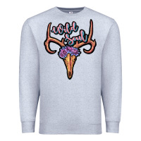 Heather Grey wild soul Premium Sweatshirt - JahusDesignShop