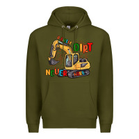 Army Green a little dirt never hurt Premium Hoodie - MaliasSmallBusiness