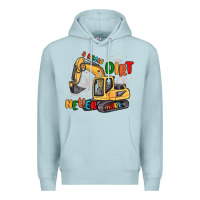 Blue Mist a little dirt never hurt Premium Hoodie - MaliasSmallBusiness