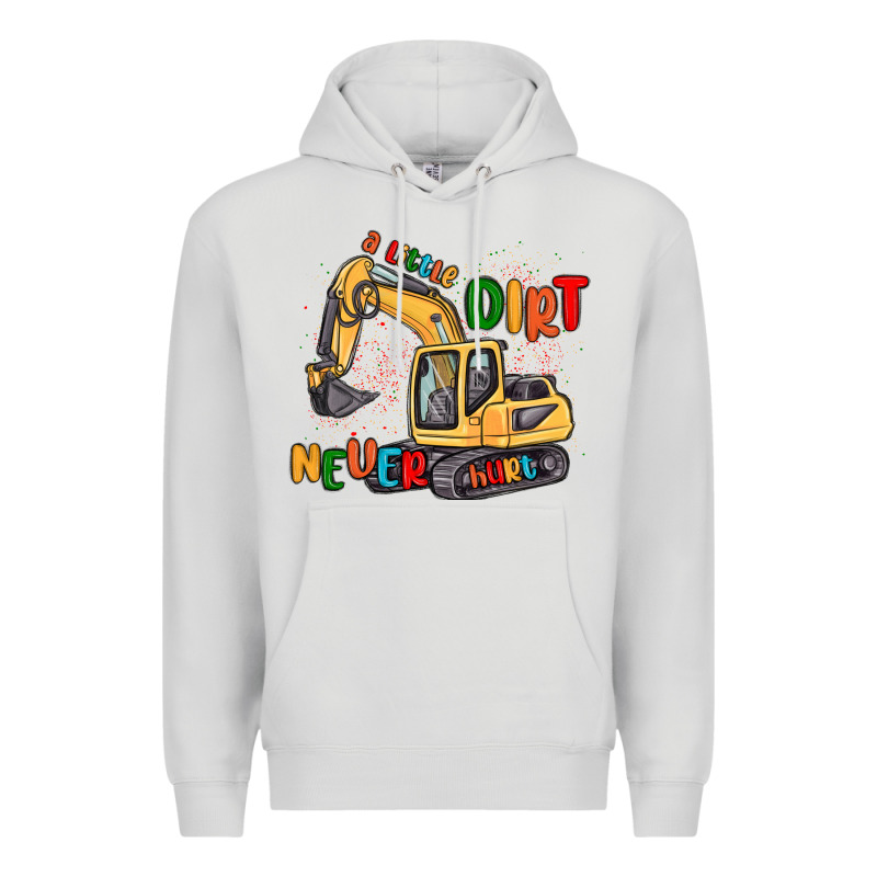 A Little Dirt Never Hurt Premium Hoodie by MaliasSmallBusiness | Teevron