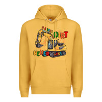 Mustard a little dirt never hurt Premium Hoodie - MaliasSmallBusiness