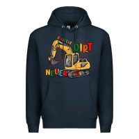 Navy a little dirt never hurt Premium Hoodie - MaliasSmallBusiness