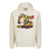 Oatmeal Heather a little dirt never hurt Premium Hoodie - MaliasSmallBusiness
