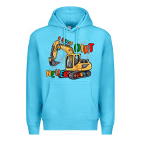 Ocean Blue a little dirt never hurt Premium Hoodie - MaliasSmallBusiness