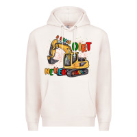 Pale Pink a little dirt never hurt Premium Hoodie - MaliasSmallBusiness