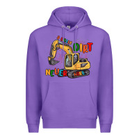 Purple a little dirt never hurt Premium Hoodie - MaliasSmallBusiness