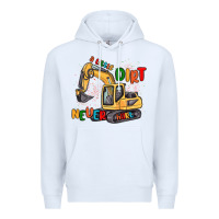 White a little dirt never hurt Premium Hoodie - MaliasSmallBusiness