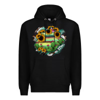 Black Aguascalientes State Of Mexico Map Premium Hoodie - RanaPortraitStore