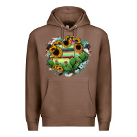 Chestnut Aguascalientes State Of Mexico Map Premium Hoodie - RanaPortraitStore