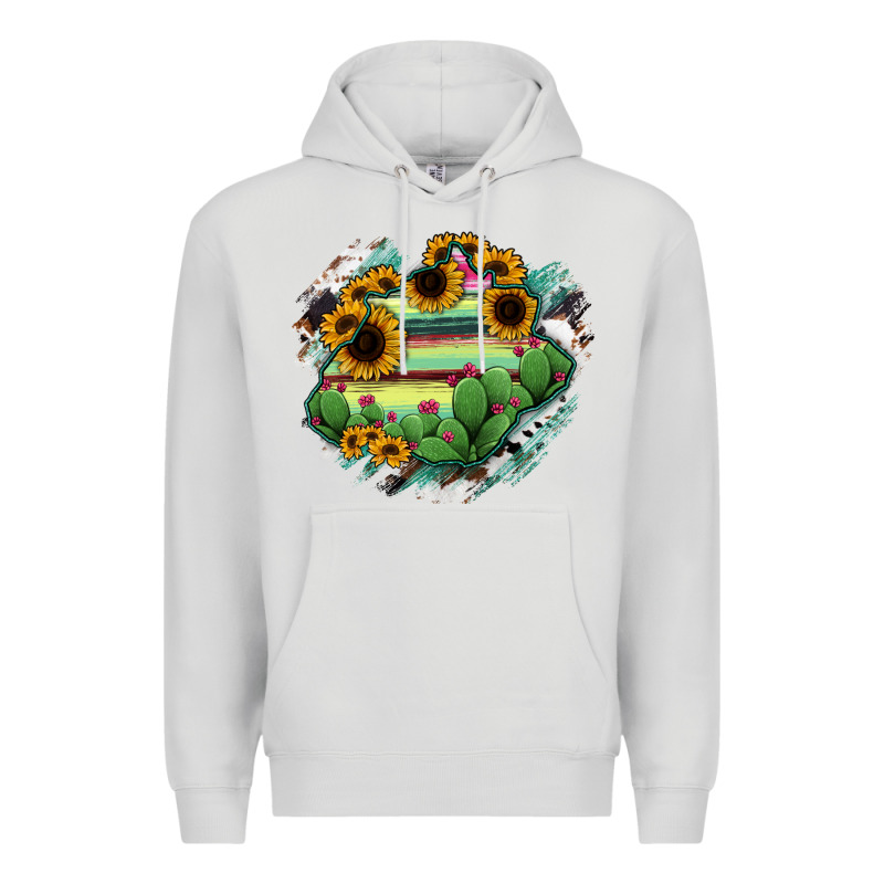 Aguascalientes State Of Mexico Map Premium Hoodie by RanaPortraitStore | Teevron