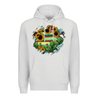 Dove Grey Aguascalientes State Of Mexico Map Premium Hoodie - RanaPortraitStore