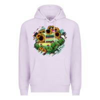 Lilac Aguascalientes State Of Mexico Map Premium Hoodie - RanaPortraitStore