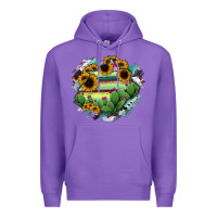 Purple Aguascalientes State Of Mexico Map Premium Hoodie - RanaPortraitStore