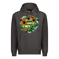 Smoke Aguascalientes State Of Mexico Map Premium Hoodie - RanaPortraitStore