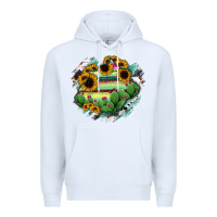 White Aguascalientes State Of Mexico Map Premium Hoodie - RanaPortraitStore