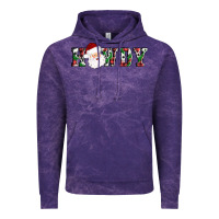 Cloud Purple howdy santa Vintage Hoodie - AdoDesignShop