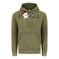 Vintage Olive howdy santa Vintage Hoodie - AdoDesignShop