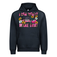 Navy i can totally make that Urban Hoodie - MaliasSmallBusiness