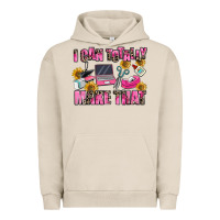Pigment French Oak i can totally make that Urban Hoodie - MaliasSmallBusiness