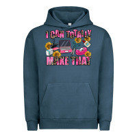 Pigment Midnight Navy i can totally make that Urban Hoodie - MaliasSmallBusiness