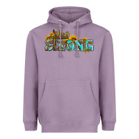 Lavender she is strong with cross Heavyweight Hoodie - AdoDesignShop