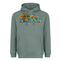 Sage she is strong with cross Heavyweight Hoodie - AdoDesignShop
