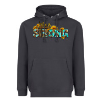 Smoke she is strong with cross Heavyweight Hoodie - AdoDesignShop