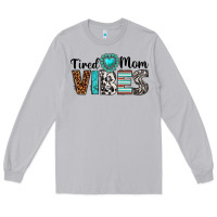 Moon Dust tired mom vibes Long Sleeve Tee - texasbilliewilder