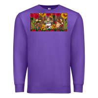 Purple hispanic heritage month gnomes tumbler license plate Premium Sweatshirt - BundleAndBundleShop