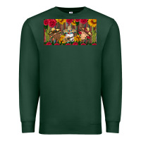 Sports Green hispanic heritage month gnomes tumbler license plate Premium Sweatshirt - BundleAndBundleShop