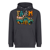 Smoke farm life farm animals truck Heavyweight Hoodie - Jasminsmagicworld