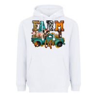 White farm life farm animals truck Heavyweight Hoodie - Jasminsmagicworld