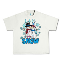 Pistachio Let It Snow Urban Heavy Tee - RanaPortraitStore